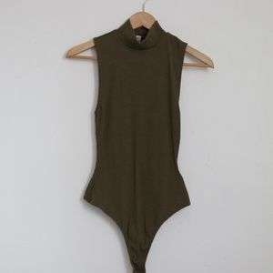 Intimately Free People Ribbed Turtleneck Bodysuit